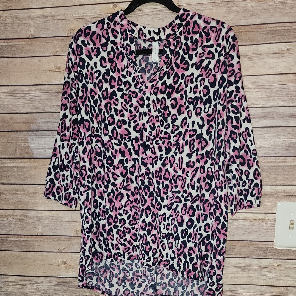 Honeyme Leopard Top
